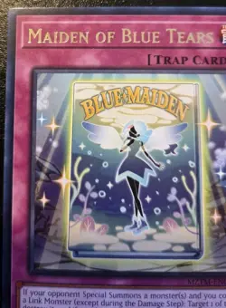 Maiden Of Blue Tears MZTM-EN031 1st Edition Rare Maze Of The Master Yu-Gi-Oh! - Image 2