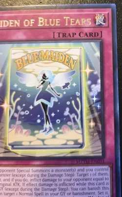 Maiden Of Blue Tears MZTM-EN031 1st Edition Rare Maze Of The Master Yu-Gi-Oh! - Image 3