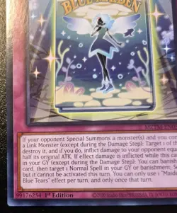 Maiden Of Blue Tears MZTM-EN031 1st Edition Rare Maze Of The Master Yu-Gi-Oh! - Image 4