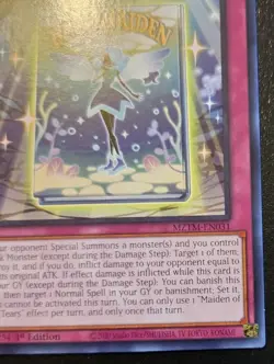 Maiden Of Blue Tears MZTM-EN031 1st Edition Rare Maze Of The Master Yu-Gi-Oh! - Image 5