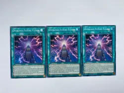 MZMU-EN055 Overload Future Fusion x3 Super Rare 1st Edition YuGiOh Playset - Image 1