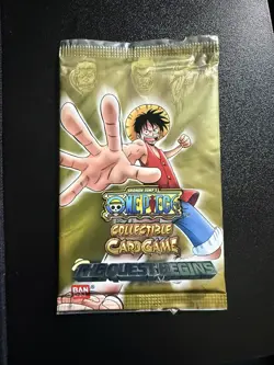 2005 Bandai One Piece CCG The Quest Begins Sealed Booster Pack English - Image 1