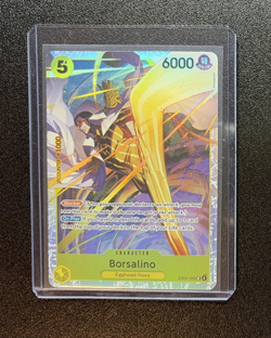 One Piece / Adventure on Kami's Island / #EB04-058 Borsalino Super Rare (SR) - Image 1