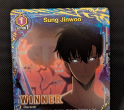 Sung Jinwoo Alt Art Winner Foil UEPR/SLG-1-019 NM - Union Arena Solo Leveling NM - Image 3