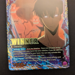 Sung Jinwoo Alt Art Winner Foil UEPR/SLG-1-019 NM - Union Arena Solo Leveling NM - Image 4