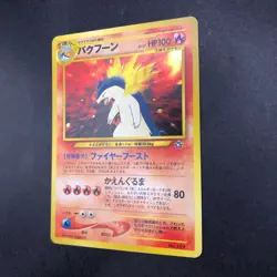 Typhlosion Holo Neo Premium File Promo - Japanese Pokemon Card - 2000 - Image 5
