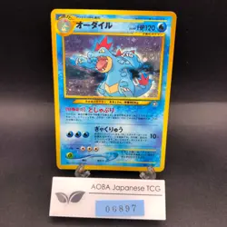 Feraligatr Holo Neo Premium File Promo - Japanese Pokemon Card - 2000 - Image 1