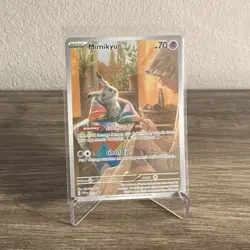 Pokemon TCG Mimikyu 075 SV Scarlet & Violet Promo Cards Promo Holo English 70 HP - Image 2