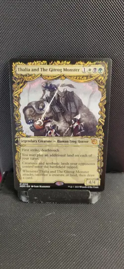 Thalia and The Gitrog Monster (Showcase) MTG March of the Machine (LP) - Image 1