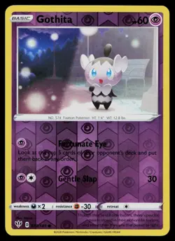 GOTHITA 073/189 COMMON DARKNESS ABLAZE POKEMON REVERSE HOLO NM - Image 1