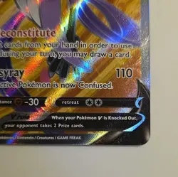 Pokemon Galarian Articuno V SWSH06 169/198 Full Art Holo Ultra Rare 210 HP - Image 4