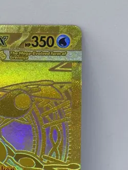 Mega Greninja ex 122/086 Me04: Chaos Rising Holo MINT! Pokemon TCG - Image 3