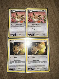 Pokemon TCG Eevee 62/100 & 63/100 Majestic Dawn Regular Common NM/LP - Image 3