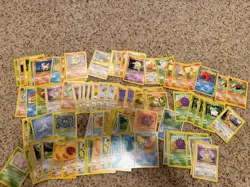 Pokemon Card Lot Of 100 Wotc Era Old School Charmander Kabuto Dratini Lot#8 - Image 1