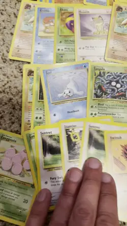 Pokemon Card Lot Of 100 Wotc Era Old School Charmander Kabuto Dratini Lot#8 - Image 2