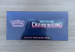 Pokemon TCG Mega Evolution Chaos Rising Elite Trainer Box ETB SLIGHT RIPPED SEAL - Image 2