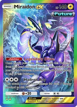 Miraidon EX Rainbow Paradox Drive Pokemon TCG Pocket 2 Star ⭐⭐ (English) - Image 1