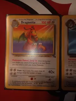 Pokemon Dragonite, Dark Dargonite (Team Rocket) , And Dark Dragonair (First... - Image 2