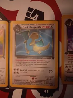 Pokemon Dragonite, Dark Dargonite (Team Rocket) , And Dark Dragonair (First... - Image 3