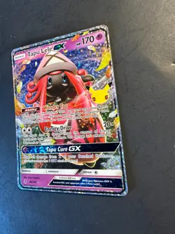2021 Pokemon Celebrations 25th Tapu Lele GX 60 /145 Confetti Holo rare HOLOGRAPH - Image 3