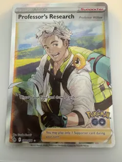 Professor’s Research 078/078 - Full Art - Pokemon Go - Pokemon TCG - Image 1