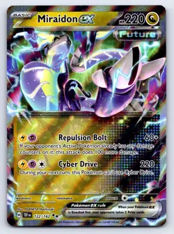 Miraidon ex 122/162 Double Rare Temporal Forces Pokemon Near Mint - Image 1