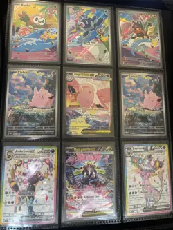 Pokemon Binder Collection - Modern Gold, SIR, Full Arts, IRs, Japanese, Promos - Image 4