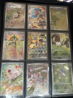 Pokemon Binder Collection - Modern Gold, SIR, Full Arts, IRs, Japanese, Promos - Image 5