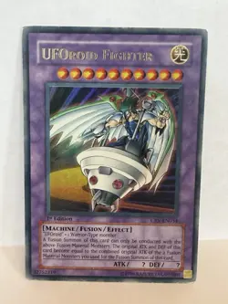 Yugioh UFOroid Fighter 1st Edition Ultra Rare CRV-EN034 VLP/NM - Image 1