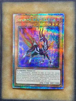 Yugioh Salamangreat Gazelle MP24-EN049 Quarter Century Rare 1st Ed NM - Image 1