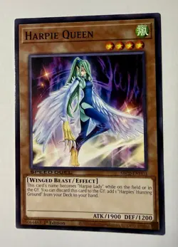 Harpie Queen - SBC2-ENH03 - Common - 1st Edition x1 - Near Mint Yugioh - Image 1