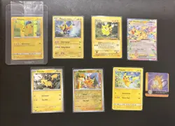 Pikachu Pokemon Card Lot, Promo, Sealed - Image 1
