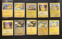 Pikachu Pokemon Card Lot, Promo, Sealed - Image 1