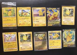 Pikachu Pokemon Card Lot, Promo, Sealed - Image 1