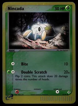Pokemon Card - Nincada Dragon 67/97 Reverse Holo Common - Image 1