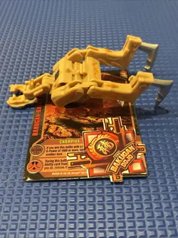 Bakugan Gundalian Invaders Chompixx 🛡 Battle Gear 100G Ref Card - Image 1