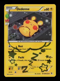 Dedenne RC10/RC32 Uncommon Generations Pokemon Cards - Image 1