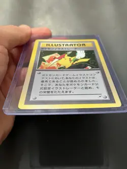 1996 Pokemon Pikachu Illustrator Holo Card Promo Japanese - Image 2