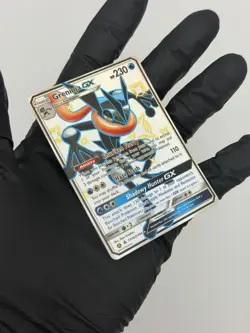 Greninja GX SV56/SV94 Hidden Fates Shiny Vault Full Art Pokemon Card NM - Image 2