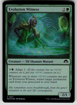 Evolution Witness Foil Common Modern Horizons 3 151 MTG Near Mint 2024 - Image 1