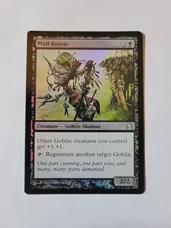 Foil Mad Auntie Modern Masters 90/229 Regular Uncommon - Image 1