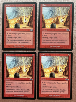 4 X Raze MTG Magic the gathering - Image 1