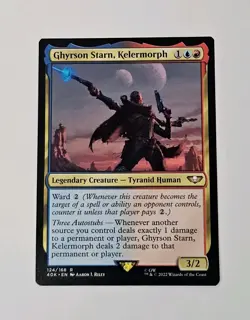 Magic: The Gathering Ghyrson Starn, Kelermorph 124/168 Rare NM Non-Foil - Image 1