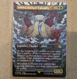 Jenova, Ancient Calamity - Borderless - Foil - NM (Final Fantasy)(FIN-0346)(R) - Image 1
