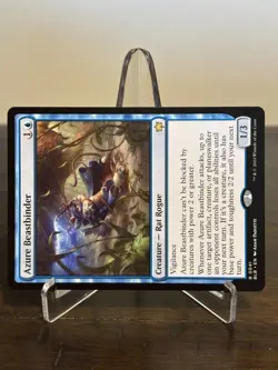 Magic: The Gathering Azure Beastbinder Bloomburrow #0041 - Image 2
