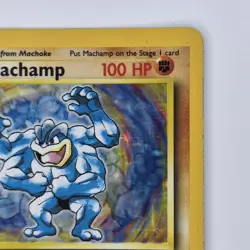 Machamp 8/102 Base Set 1st Edition 1999 WOTC Holo MP Pokemon TCG - Image 3