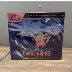 Pokemon TCG Elite Trainer Box Mega Evolution: Chaos Rising English Fennekin - Image 1