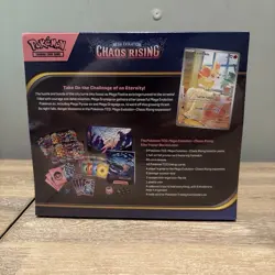 Pokemon TCG Elite Trainer Box Mega Evolution: Chaos Rising English Fennekin - Image 4