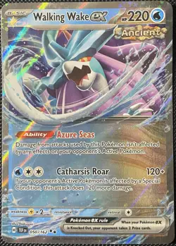 Walking Wake ex 050/162 Sv05: Temporal Forces Holo - Pokemon Card - Image 1
