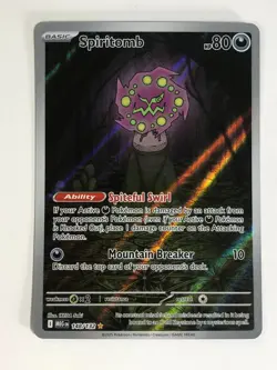 Pokemon TCG Mega Evolutions Alt Art Spiritomb 148/132 Near Mint - Image 1